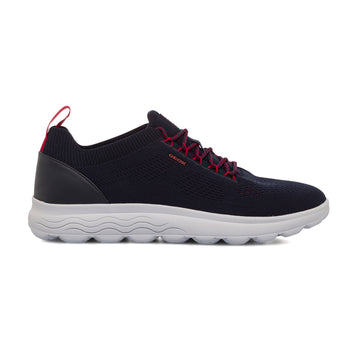 Sneakers traspiranti blu da uomo in tessuto mesh Geox Spherica, Sneakers Uomo, SKU m111000242, Immagine 0